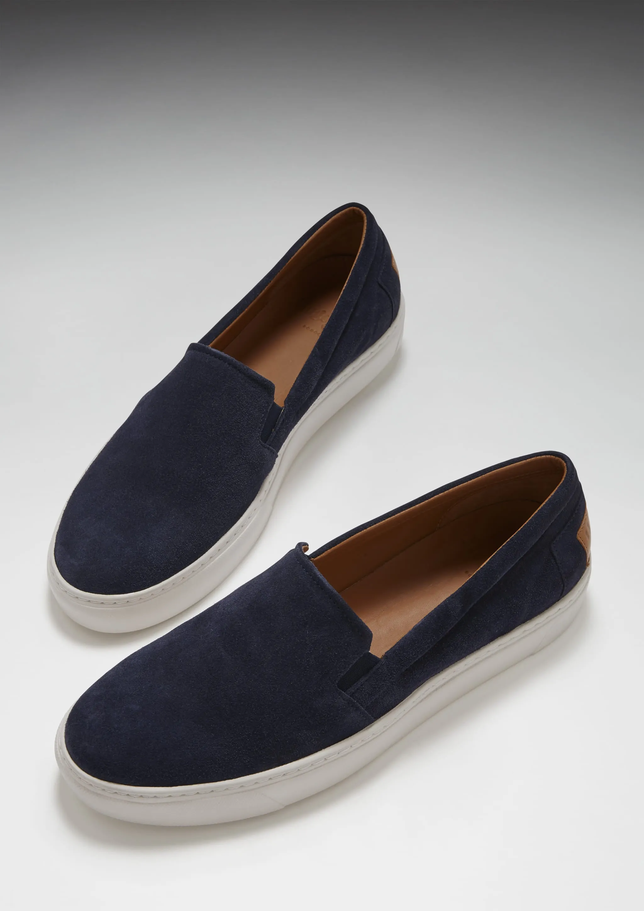 Gowalk Sneakers Slip-on Sneakers, navy blue suede
