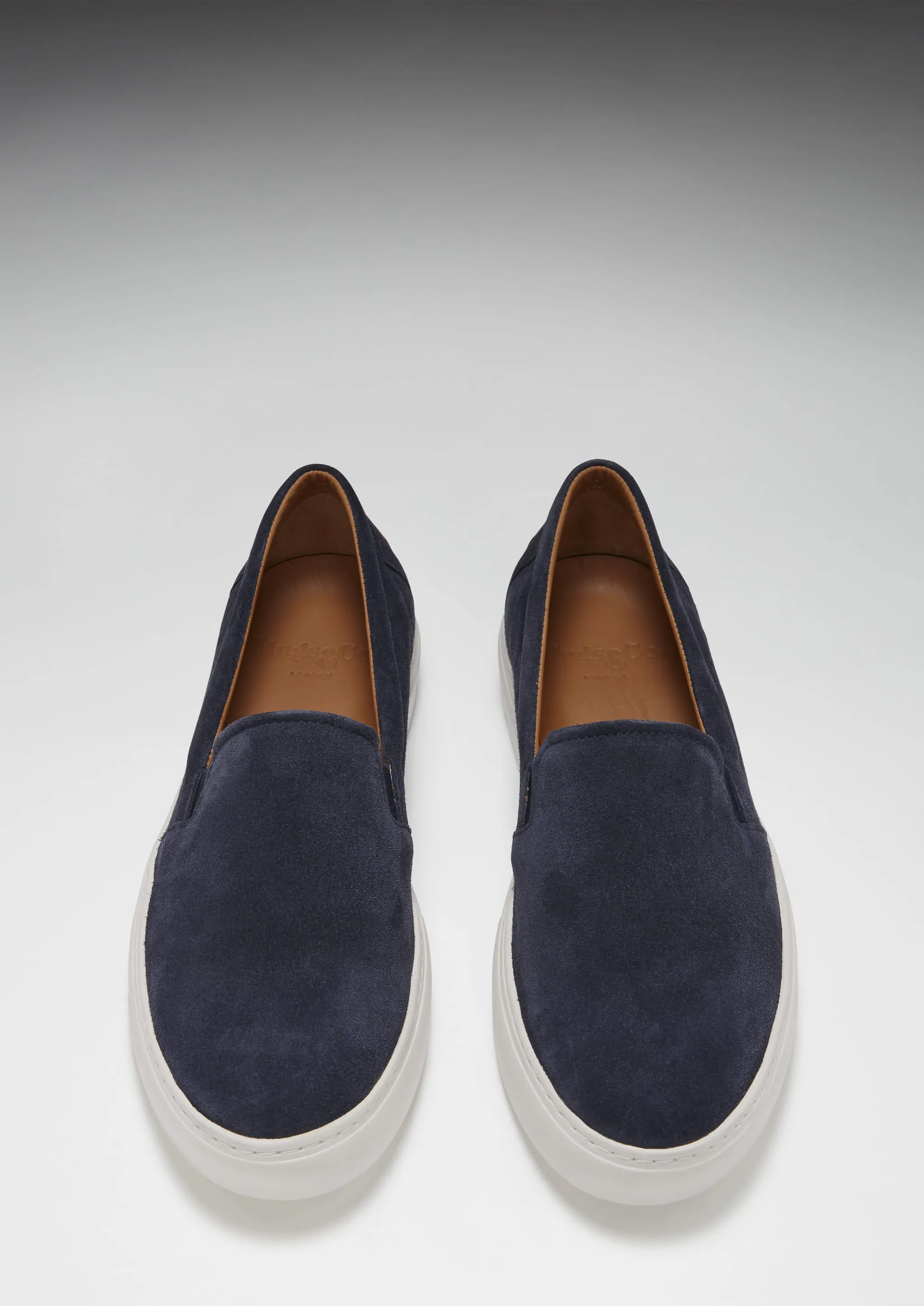 Sneakers Groton Ct Slip-on Sneakers, navy blue suede