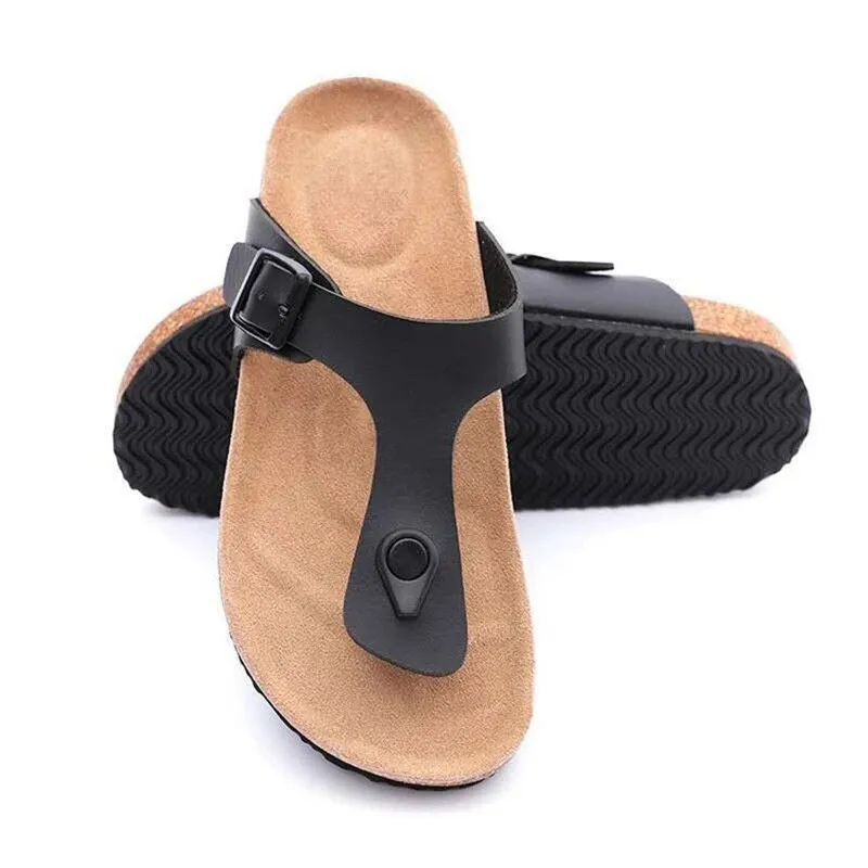 Purpdrank - Hot Sale Women Sandals Buckle Roman Casual Summer Shoes Woman Non-Slip Sandalias Mujer New Flip Flops Women Flat Sandals Female Summer Dress Flip Flops