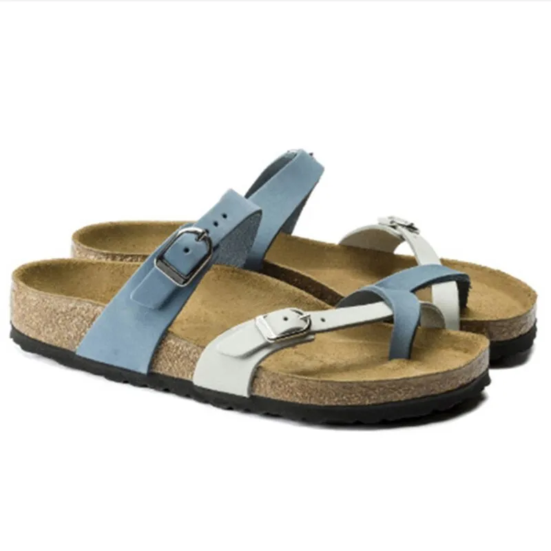 Purpdrank - Hot Sale Women Sandals Buckle Roman Casual Summer Shoes Woman Non-Slip Sandalias Mujer New Flip Flops Women Flat Sandals Female High Instep Flip Flops