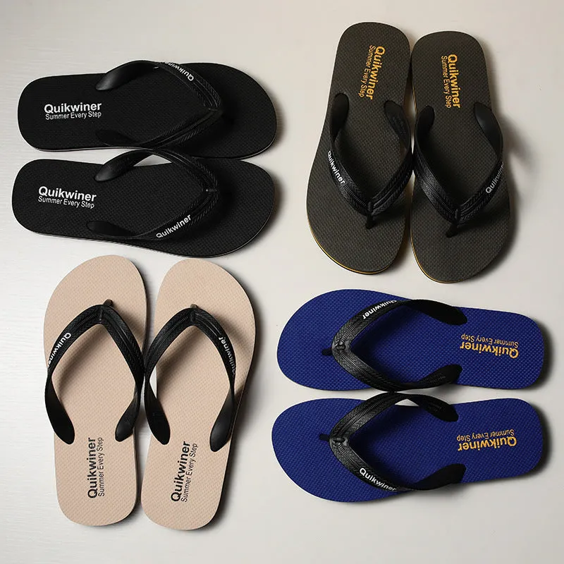 Men Beach Shoes Men's Fashion Non-Slip Outdoor Men's Beach Slippers Boutique Slippers