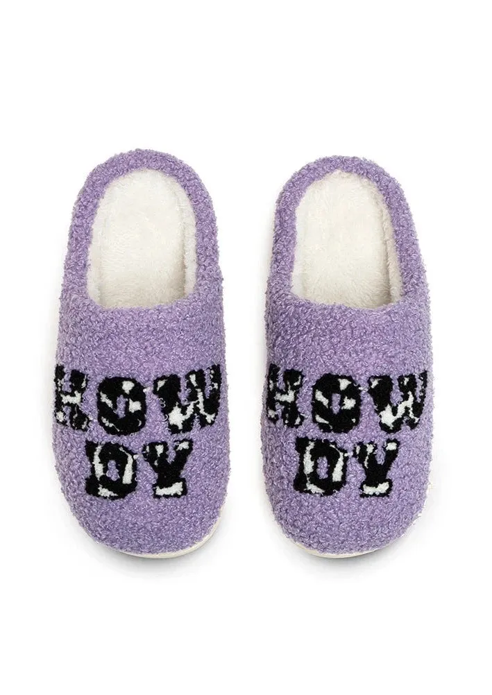 Down Feather Slippers slipper howdy