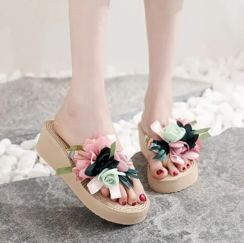 20 Slippers Beach Flip Flops Summer Platform