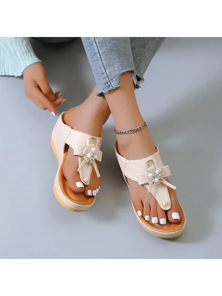 Women'S Sandals With Floral Robeez Slippers
