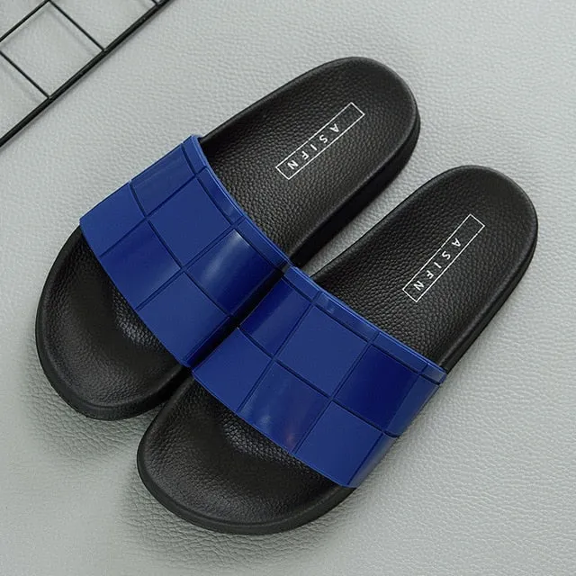 Prince Albert Slippers Slippers Mosaic Lattice Flip Flops