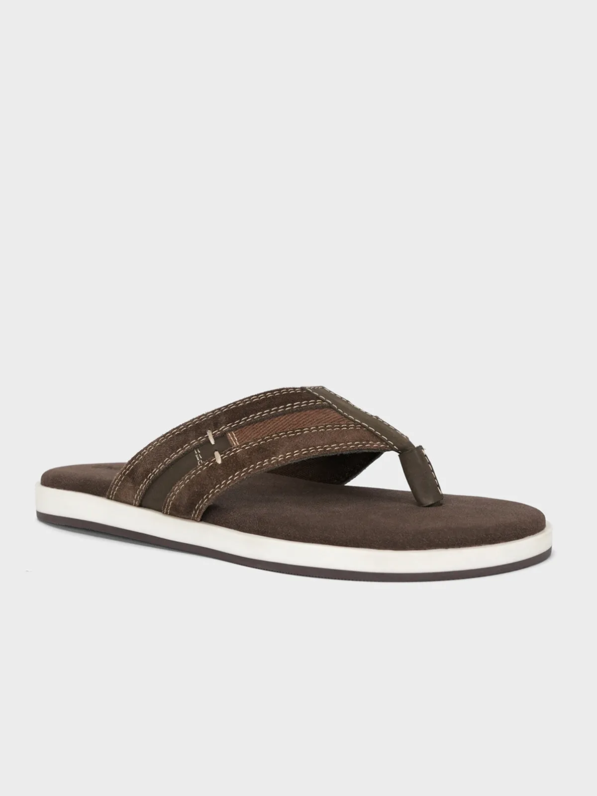 Mens "GEFJUN" Casual Suede Slippers Gogols Slides