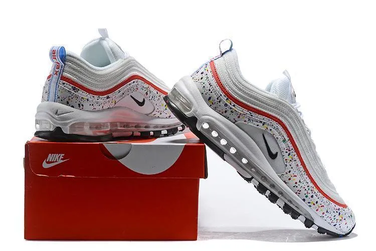 Nike Air Max 97 White Red  Shoes Sale Men Size US 7-11 Asics Jb Elite V2.0 Wrestling Shoe