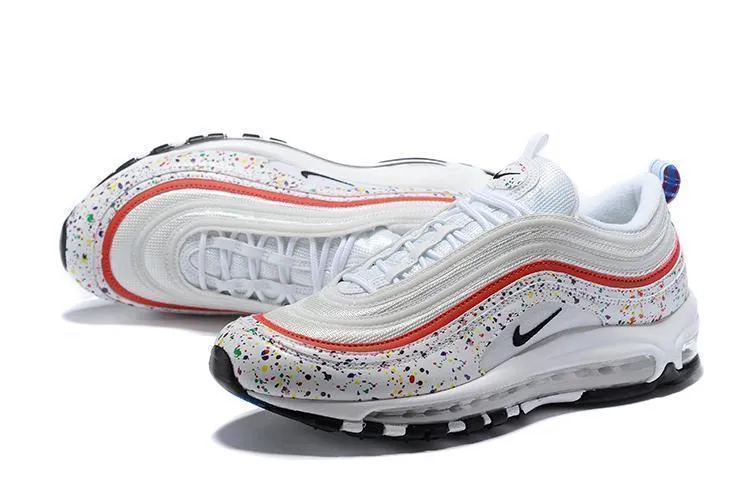 Asics Gel Nyc Running Shoes Nike Air Max 97 White Red  Shoes Sale Men Size US 7-11