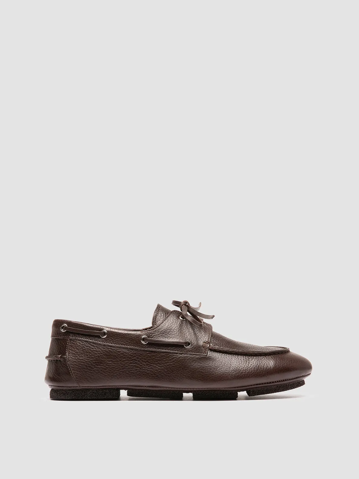 Free People Loafers C-SIDE 004 - Brown Suede Boat Shoes