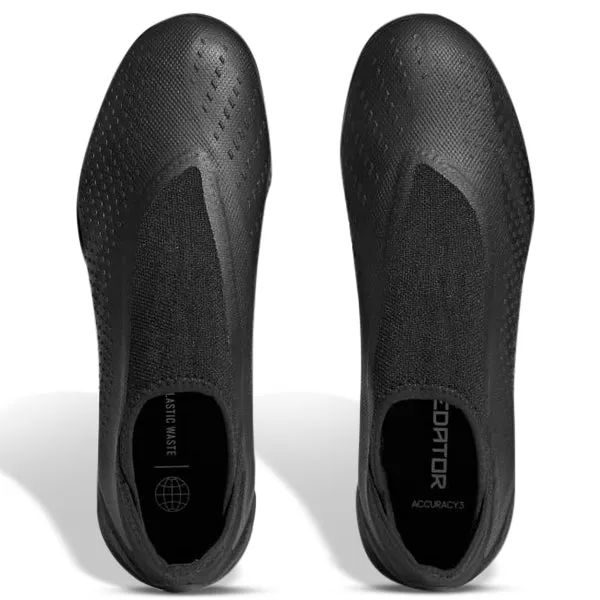 adidas Predator Accuracy.3 Laceless Turf Soccer Shoes (Core Black) Size 15 Adidas Shoes