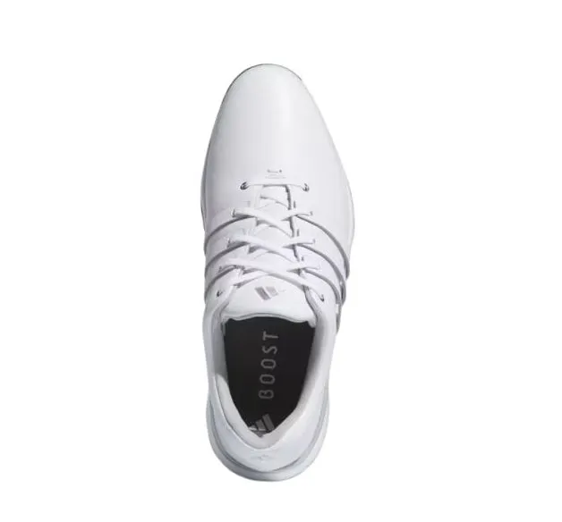 Adidas Men's Tour360 24 Boost Golf Shoes - White/White/Silver Adidas Futsal Shoes Youth