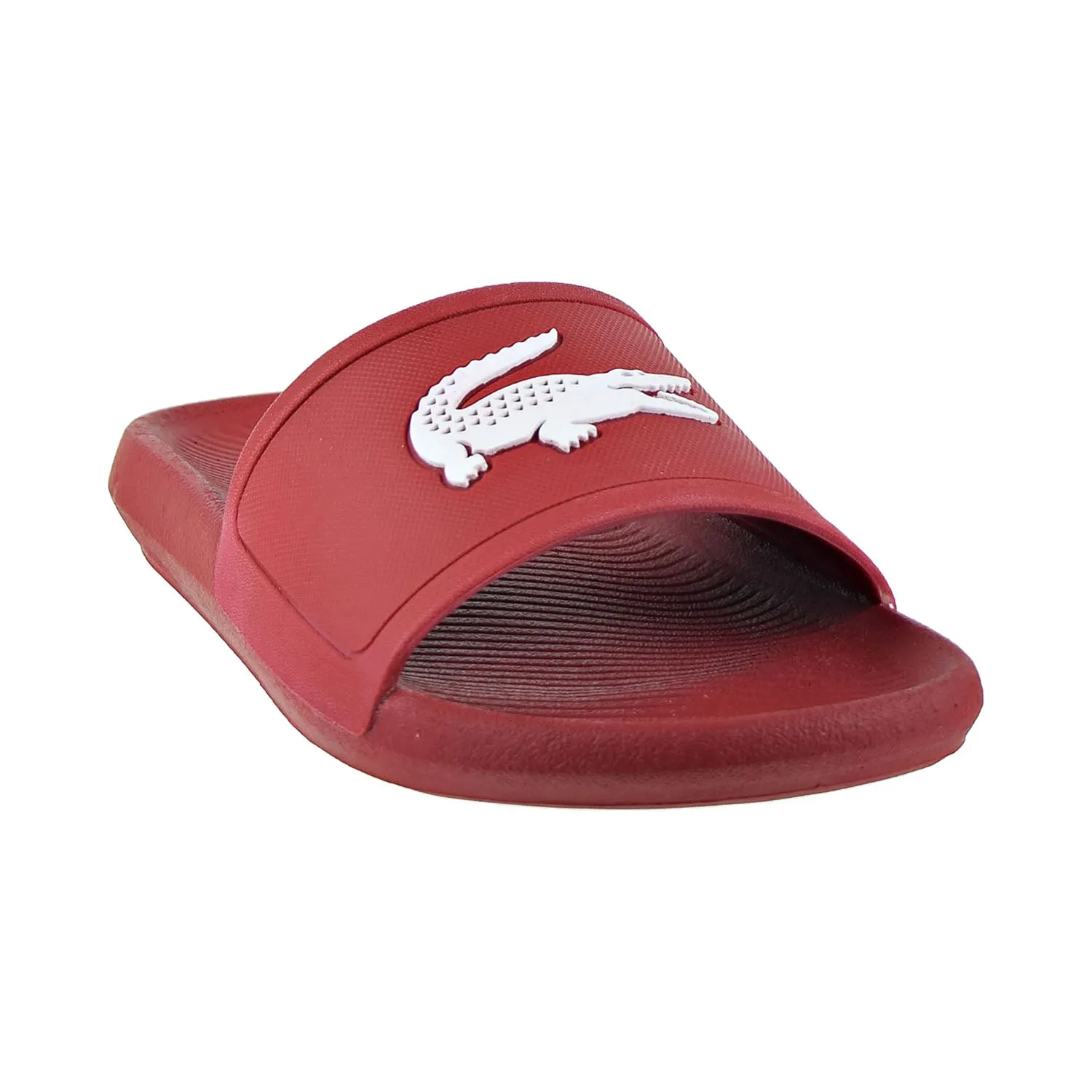 Lacoste Croco 119 1 CMA Men's Slides Red/White New Slides