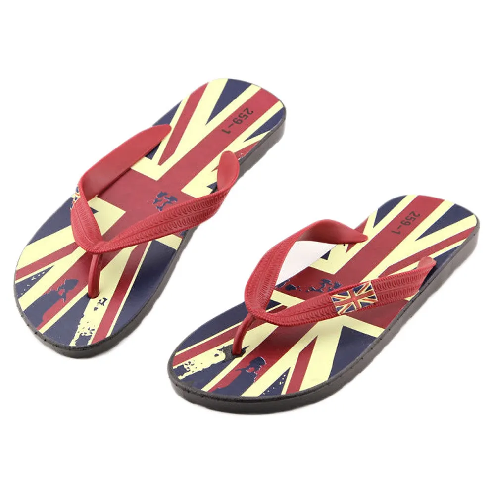 Haute Hippie Slippers Beach Man shoes Rice flag Flip-flops Slippers Men Beach Sals Home Slippers salias mujer