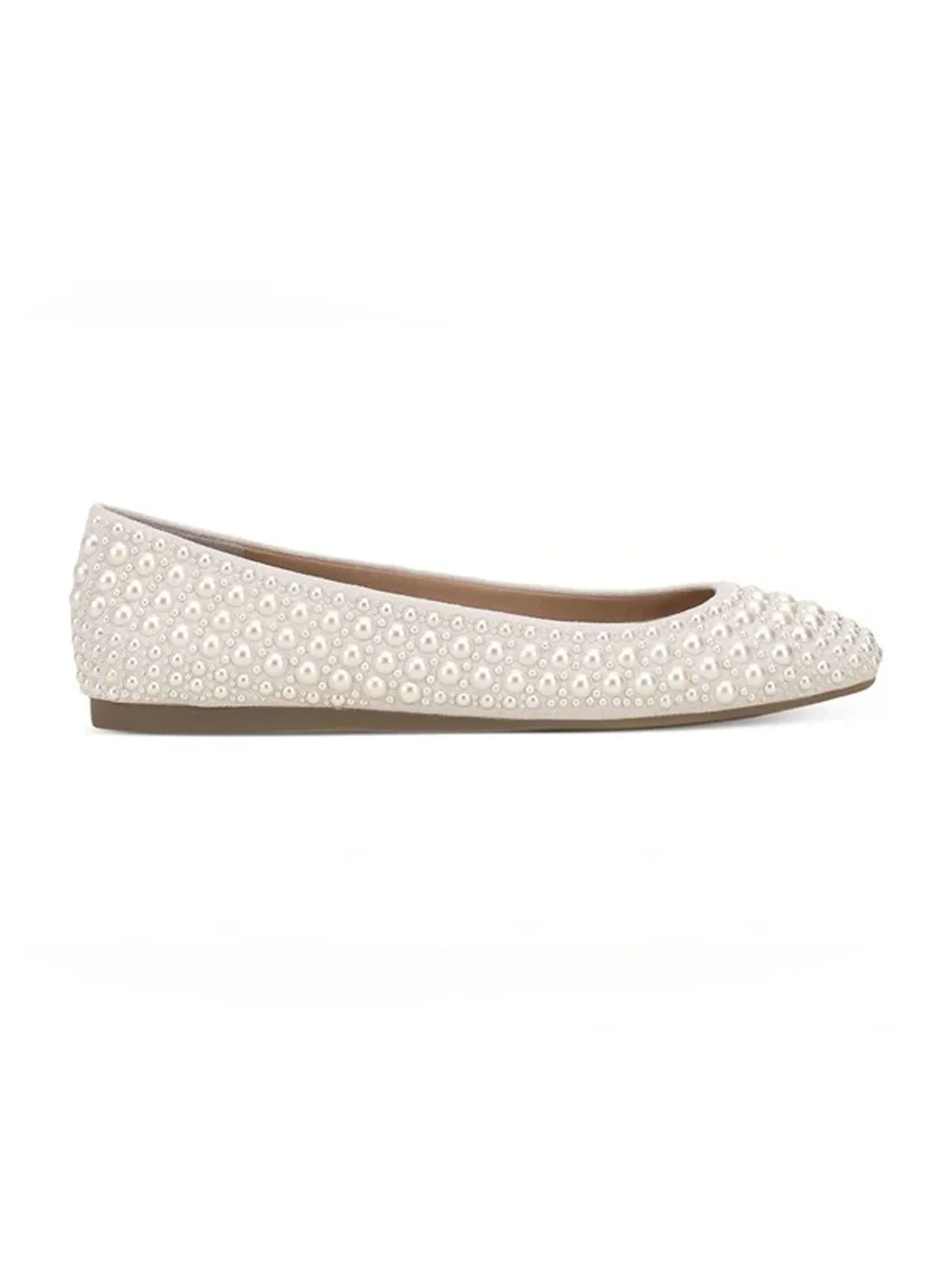 Women's Pearl Flat,Off White Best Flat Shoes For Working Out