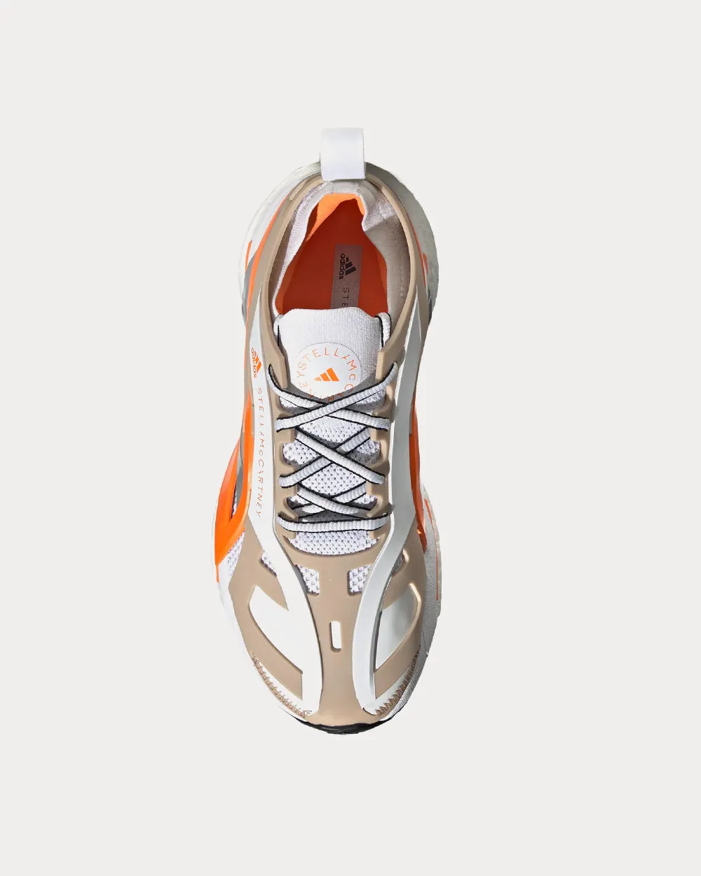 Gazelle Bold Shoes Adidas Solarglide Ash Pearl / Cloud White / Signal Orange Running Shoes
