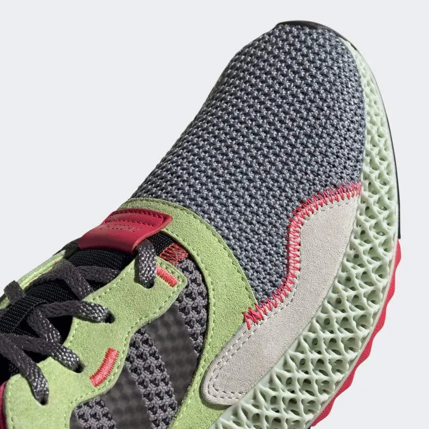 Adidas ZX 4000 Futurecraft 4D 'Grey Yellow' Shoes Men Women Sneaker Sale All Size US 7-11 Adidas Terrex Trail Shoes