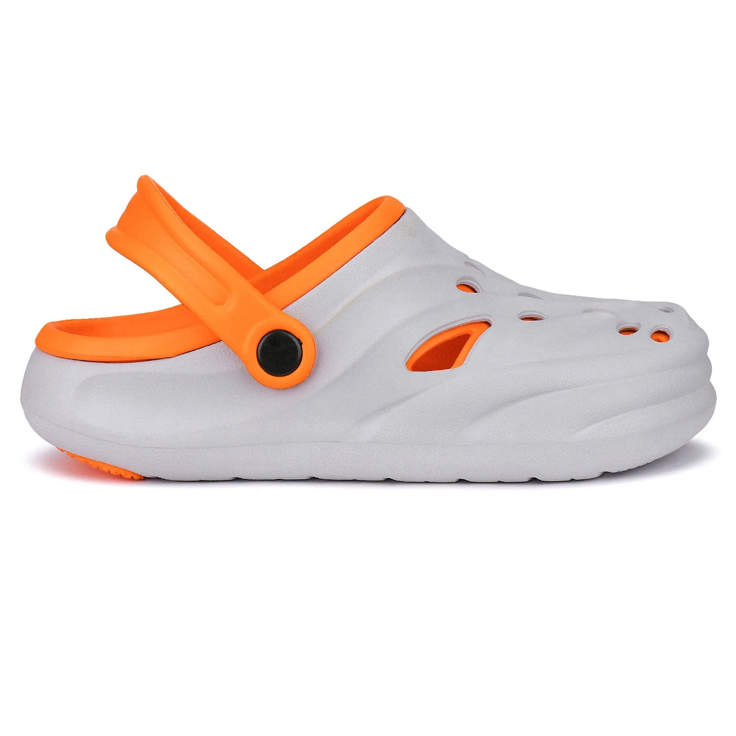 Slippers With Backing Bersache Extra Soft Classic Casual with Back Strap Regular wear with Ultra Soft & Flexibility Technology Flip-Flop for Men's/ boy,s - 6030 (Orange)