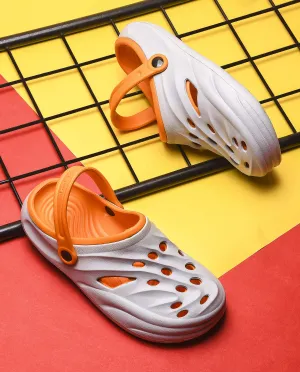 Bersache Extra Soft Classic Casual with Back Strap Regular wear with Ultra Soft & Flexibility Technology Flip-Flop for Men's/ boy,s - 6030 (Orange) Slides Slate Marine