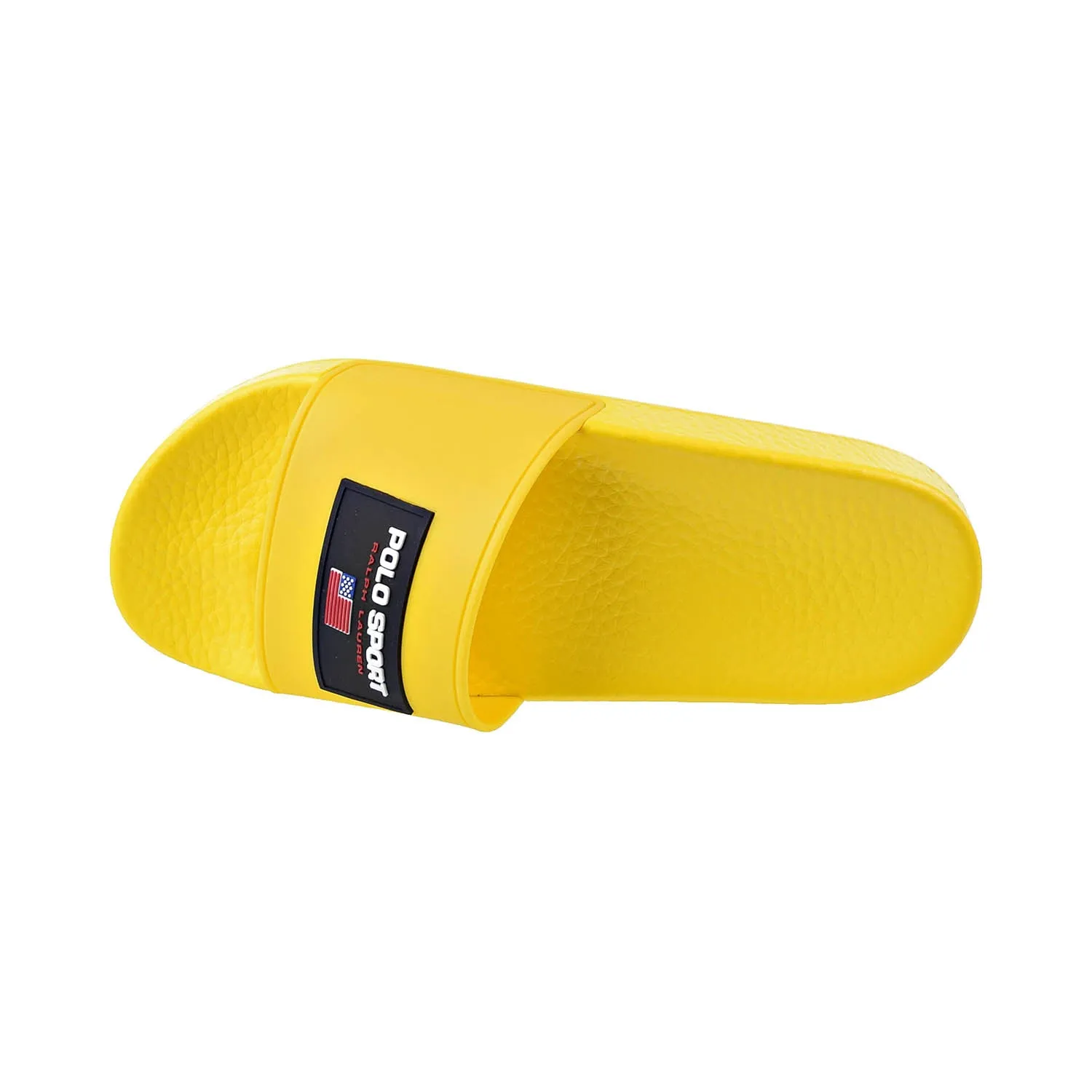 Spider Man Slippers Polo Ralph Lauren Sport Men's Slides Canary Yellow