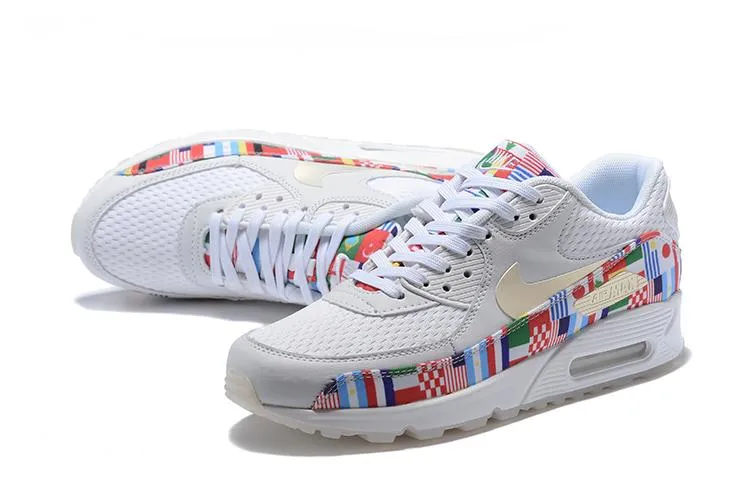 Asics Gel-nimbus 27 Running Shoes Review Nike Air Max 90 'One World White' Shoes Sneaker Sale Men Size US 7, 8, 8.5, 9, 10, 11
