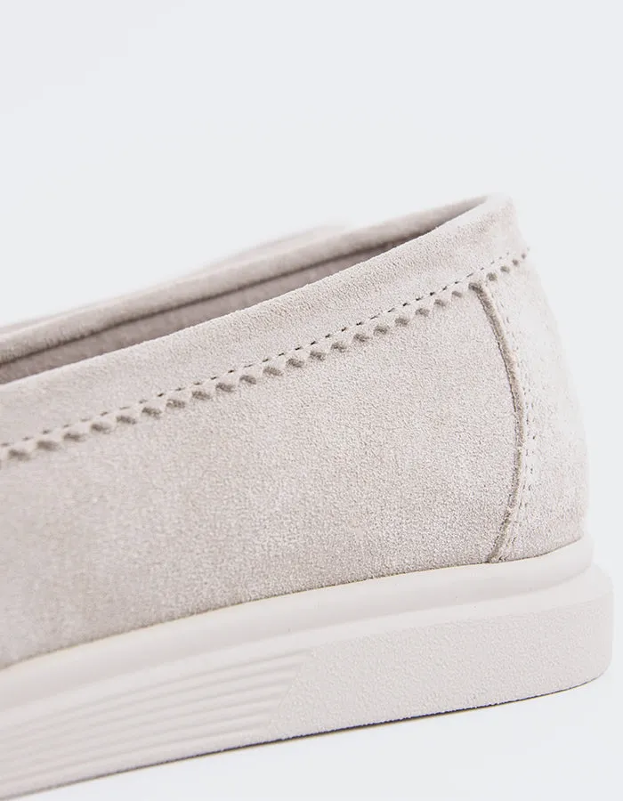 Alden Loafers Sperry Taupe Suede