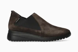 Ibelina - Dark Brown Slip-on Waterproof Shoes