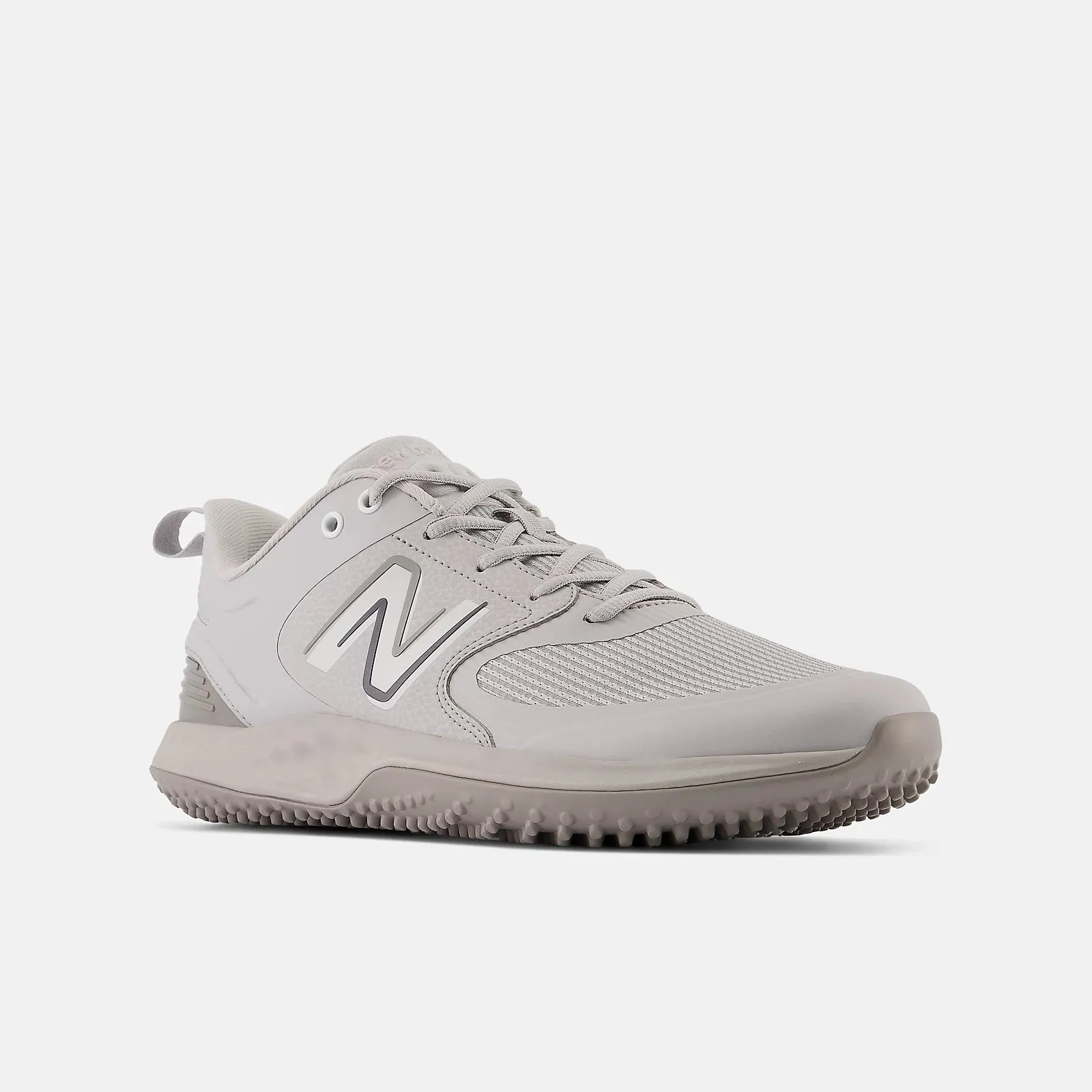 New Balance With Wide Toe Box New Balance Grey T3000v6 Turf Shoes