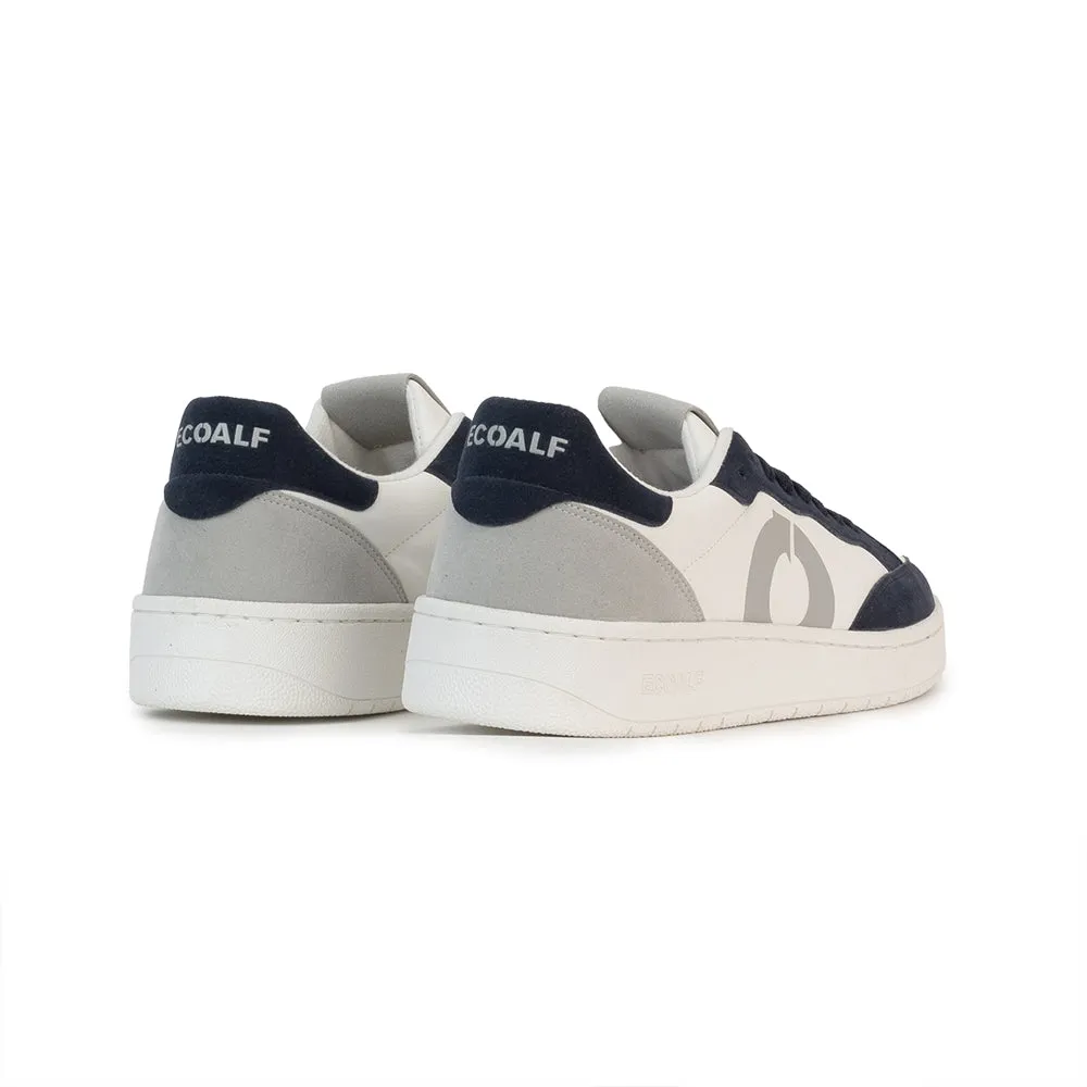 Sneakers Vince ECOALF OFF WHITE/NAVY DEIA VEGAN LEATHER TRAINERS FOR MEN