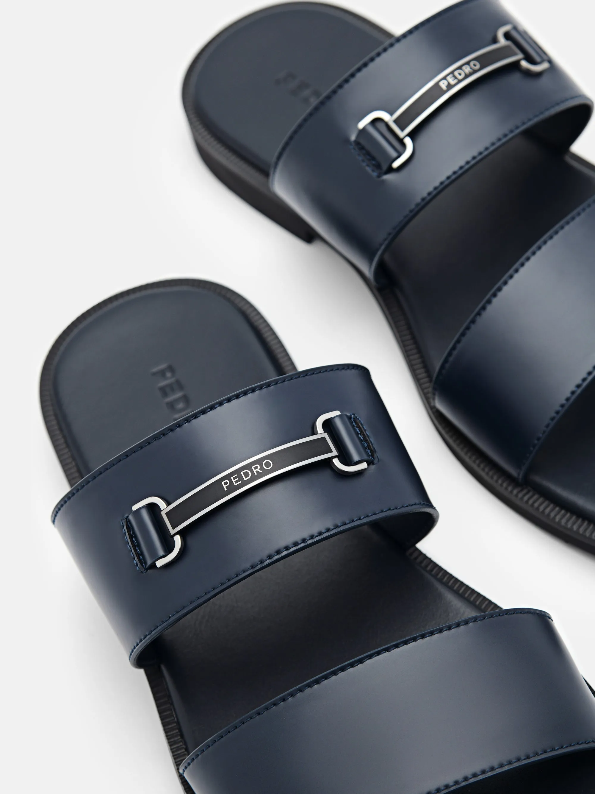 Steven Horsebit Slide Sandals Burch Sandals