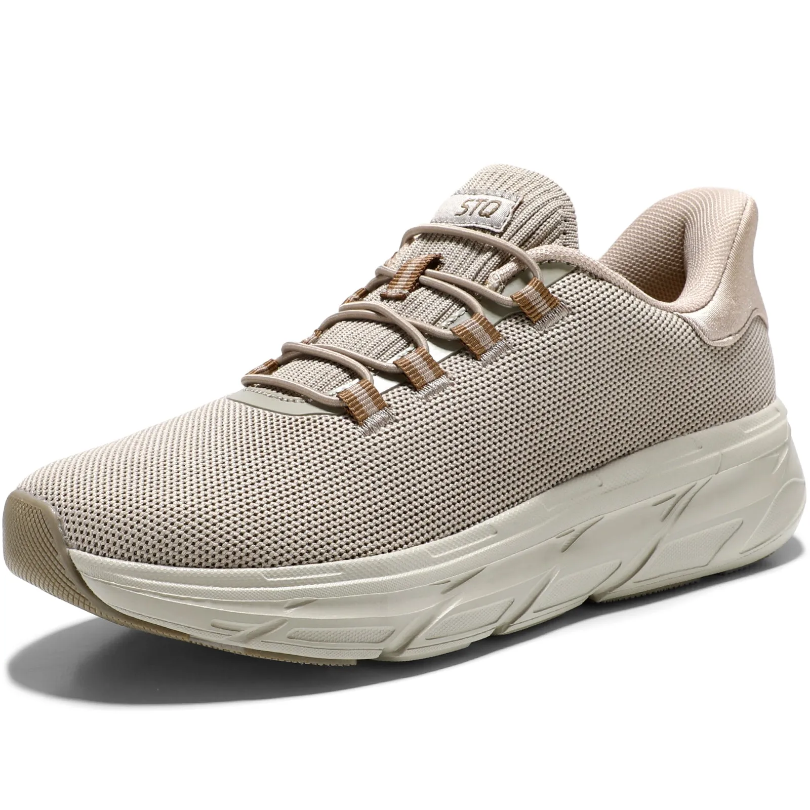 Sneakers For Pronation STQ Women's Slip On Walking Shoes Active Cushion Comfortable Tennis Breathable Non Slip Athletic Gym Workout Cross Training Sneakers