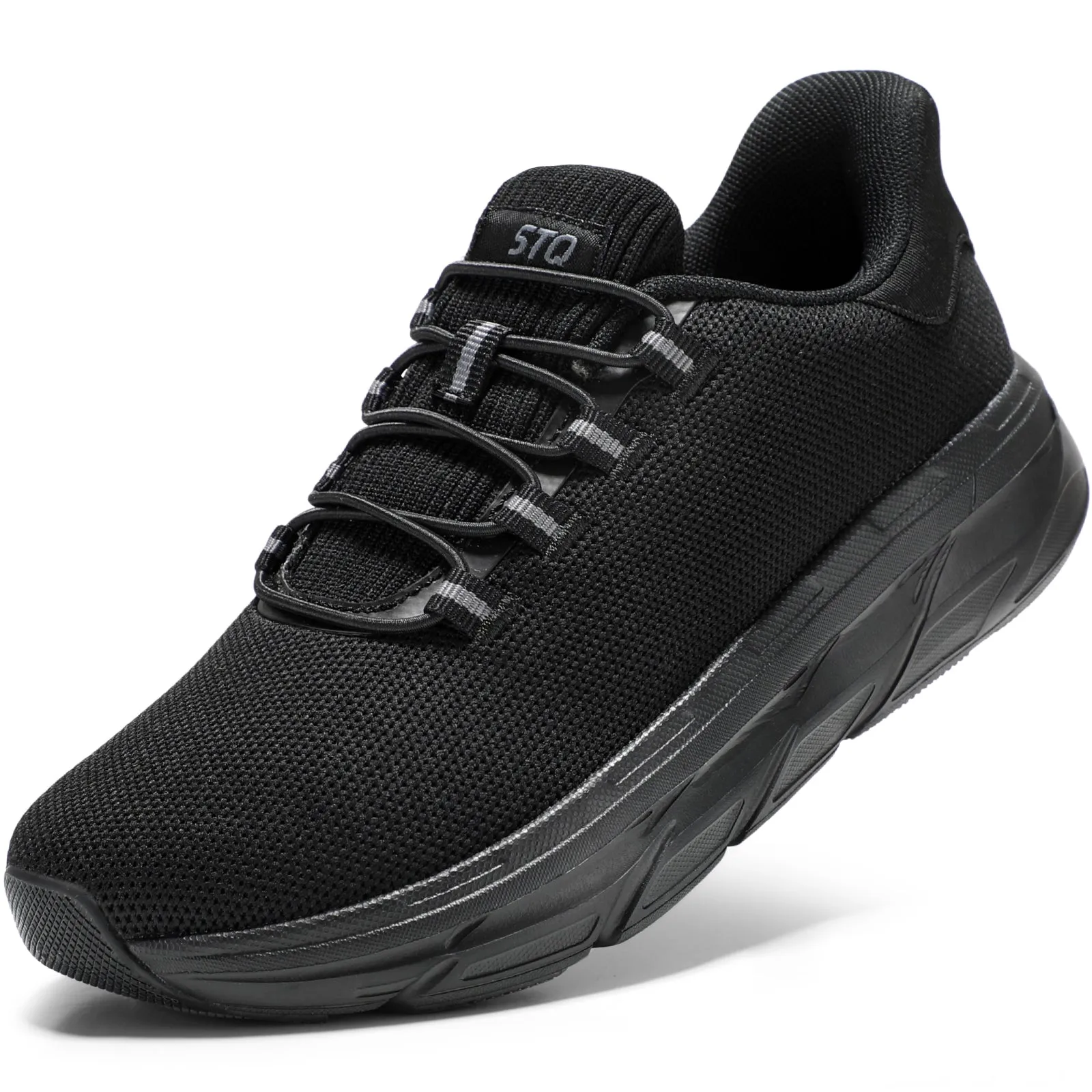 Stussy Sneakers STQ Women's Slip On Walking Shoes Active Cushion Comfortable Tennis Breathable Non Slip Athletic Gym Workout Cross Training Sneakers