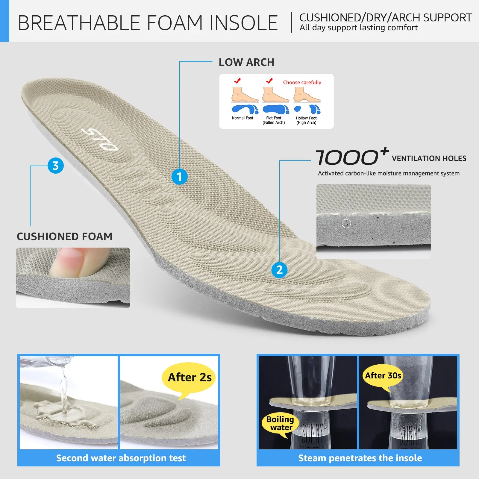 STQ Women's Slip On Walking Shoes Active Cushion Comfortable Tennis Breathable Non Slip Athletic Gym Workout Cross Training Sneakers Road Bike Sneakers