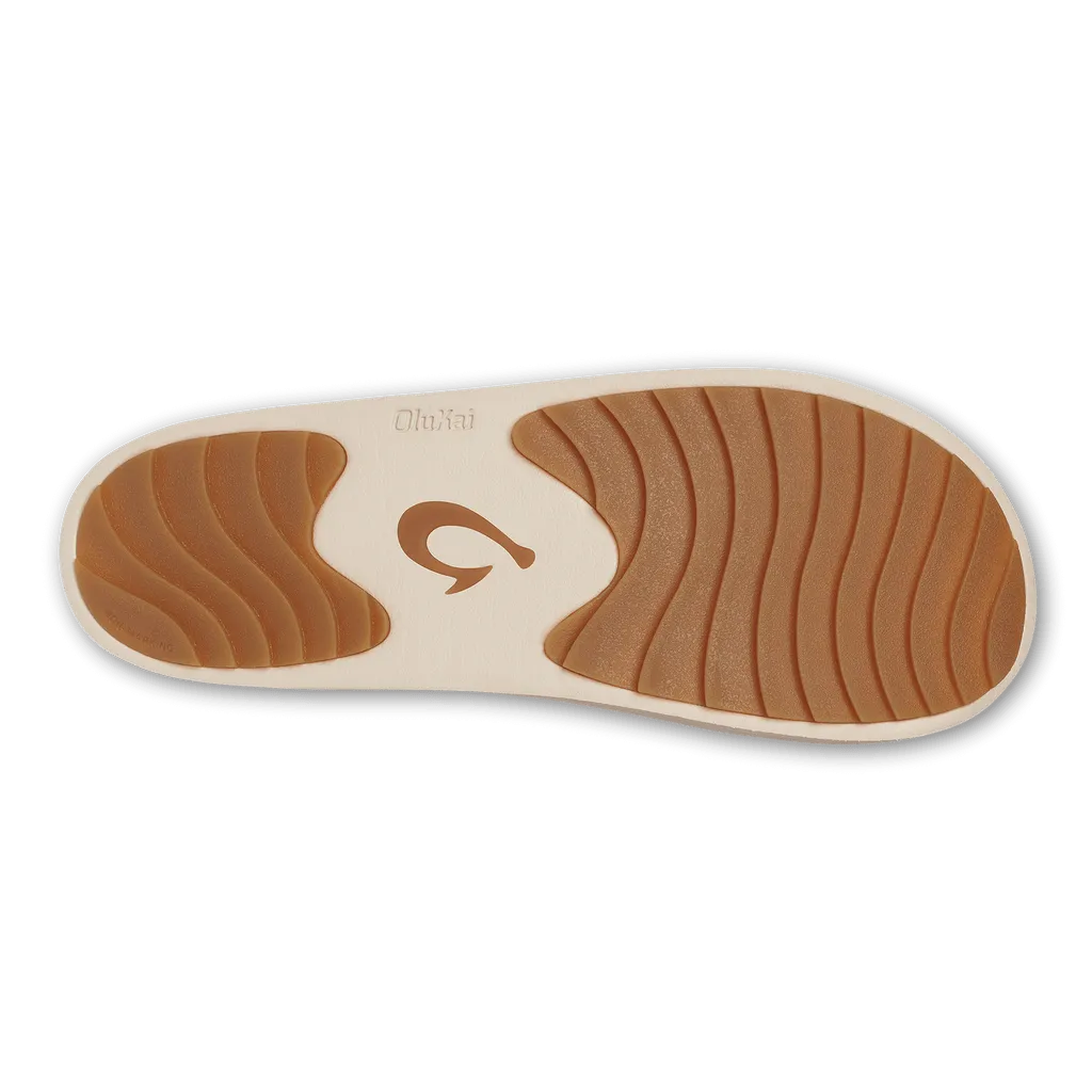 Slippers Diabetic Feet OluKai Women's Pupu Mua Slippers- Pink Sea Salt