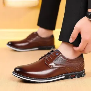 Men Oxford Dress Shoes - Stay Comfortable in every occasion Work, Office or at Party Durable Work Boots