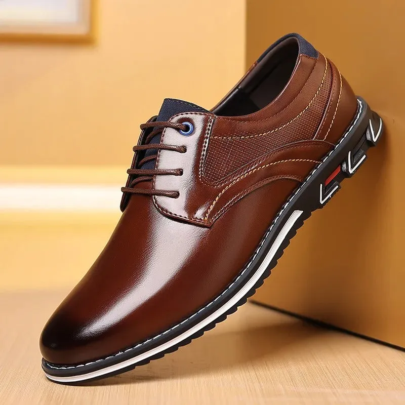 Men Oxford Dress Shoes - Stay Comfortable in every occasion Work, Office or at Party Most Durable And Comfortable Work Boots