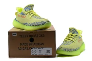 Adidas Shoes That Look Like Sambas Adidas YEEZY BOOST 350 V2 'Semi Frozen Yellow' Shoes Men Women Sneaker Sale All Size US 7-11