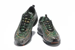 Nike Air Max 97 Camouplage Army Green Grey Shoes Sale Size US 7, 8, 8.5, 9, 10, 11 Asics Tiger Gel Kayano Trainer Knit Shoes