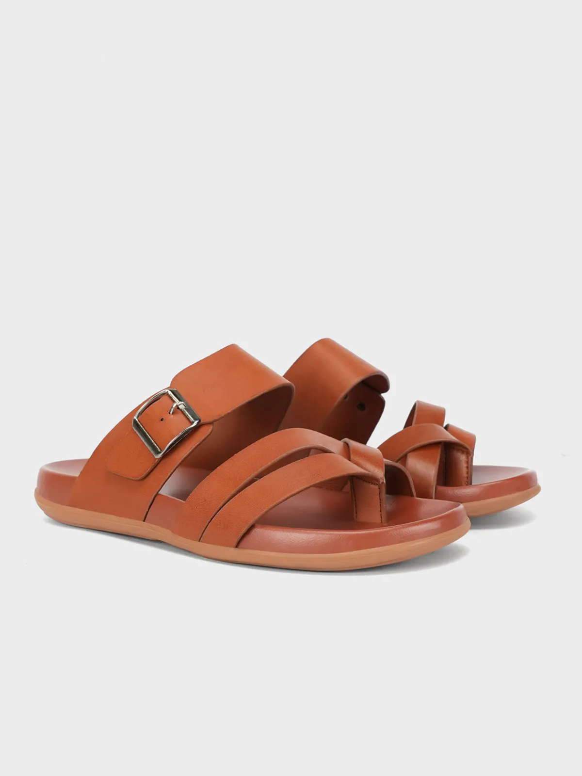 Sports Slides Shoes Mens "ARENDS" Casual Thong Buckled Slippers