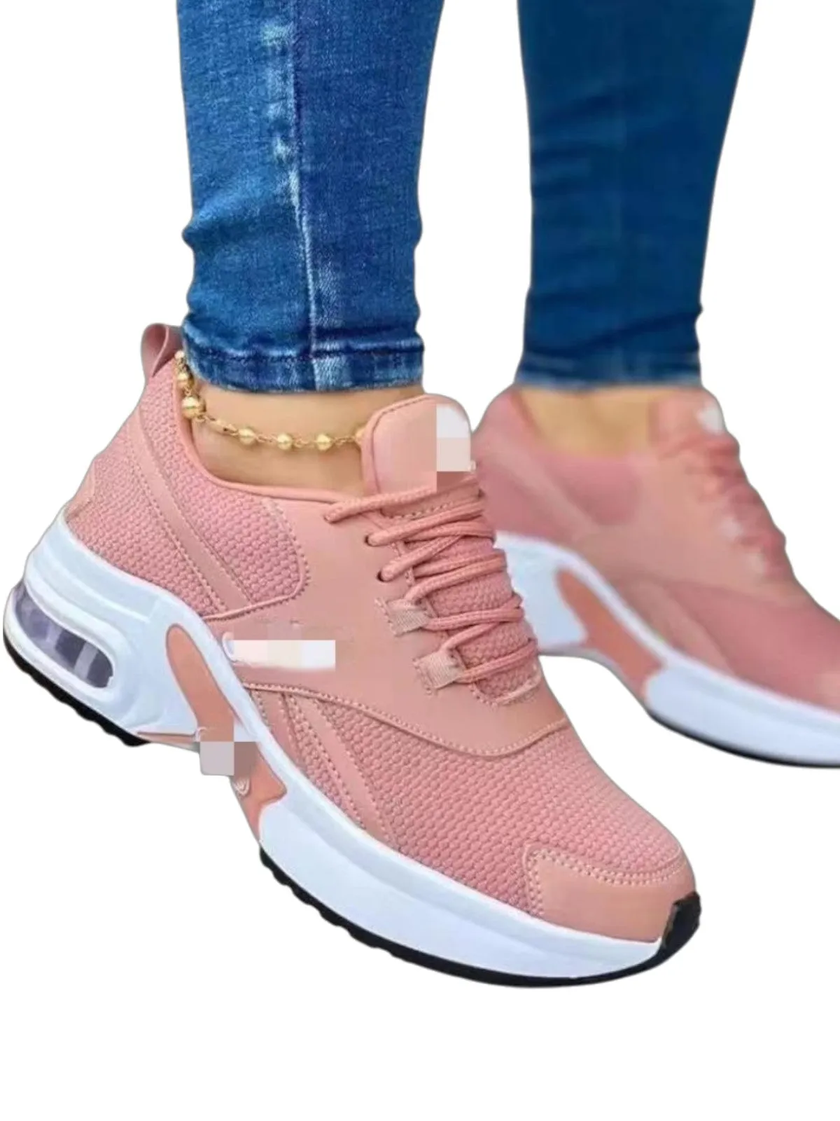 Vivian Air Cushion Low-Top Sneakers Hippie Sandals