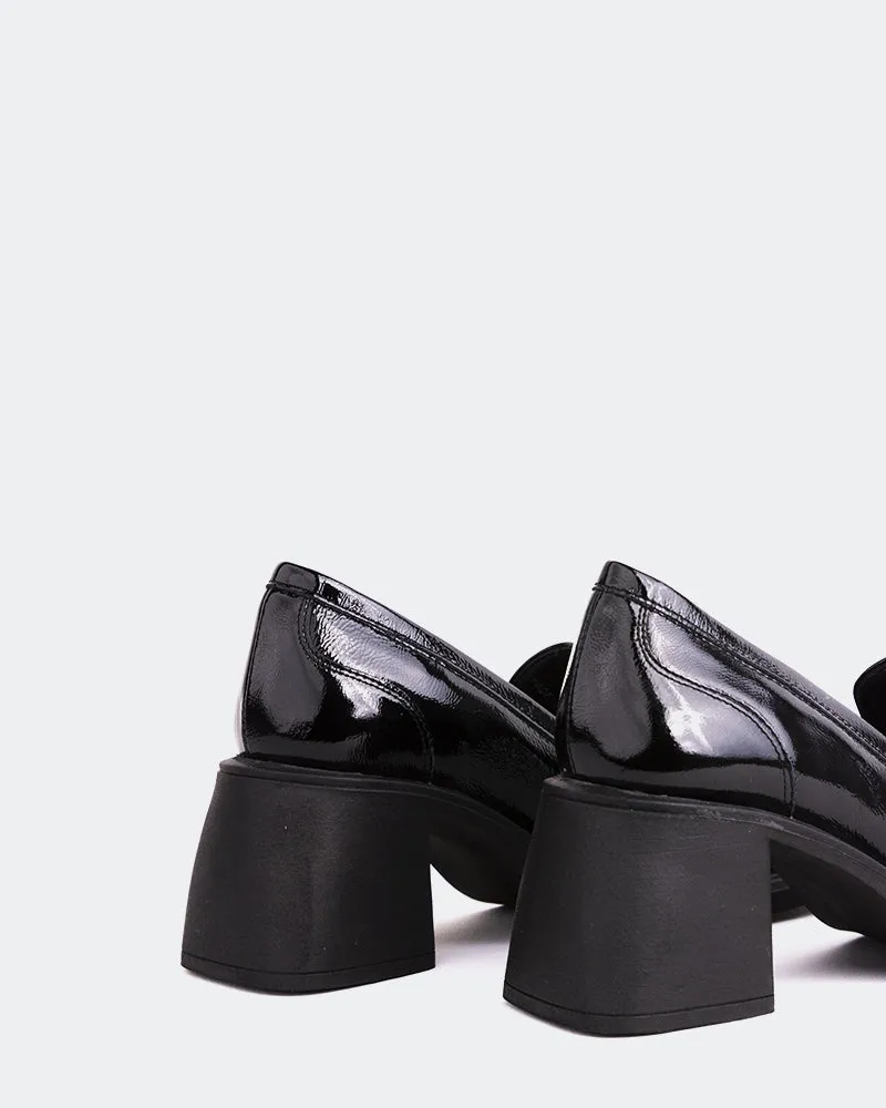 Station Black Naplack Loafers Wexford