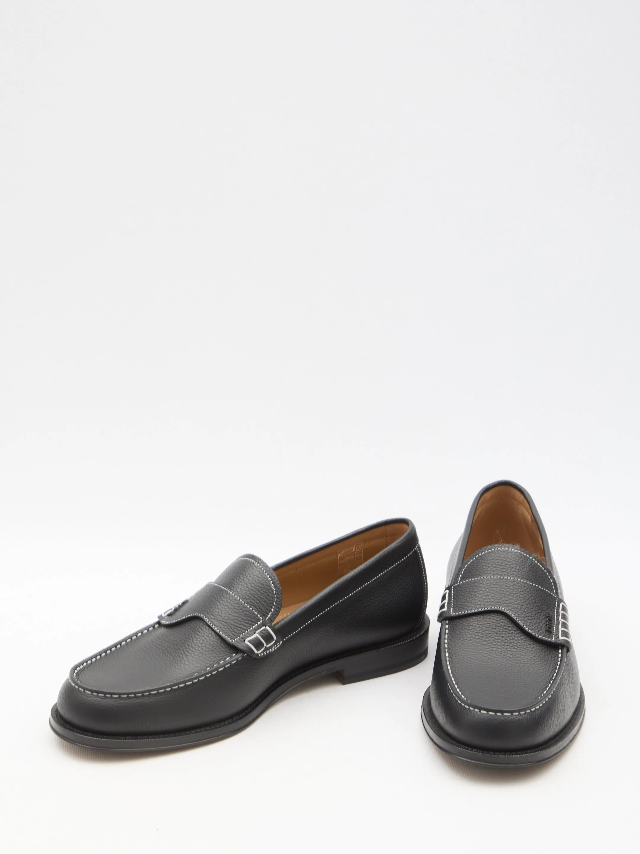 Pointed Toe Loafers Dior Homme Dior Granville Loafers