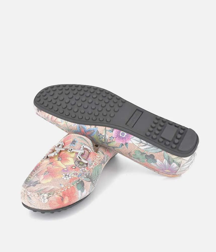 The Row Loafers Vittoria Mengoni Pretty Floral Loafers