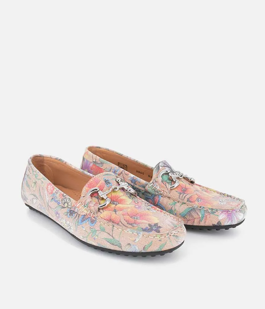 Vittoria Mengoni Pretty Floral Loafers Espadrille Loafers