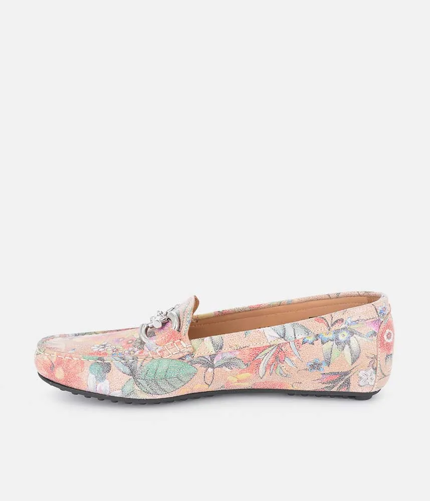 Vittoria Mengoni Pretty Floral Loafers Ladies Lace Up Loafers