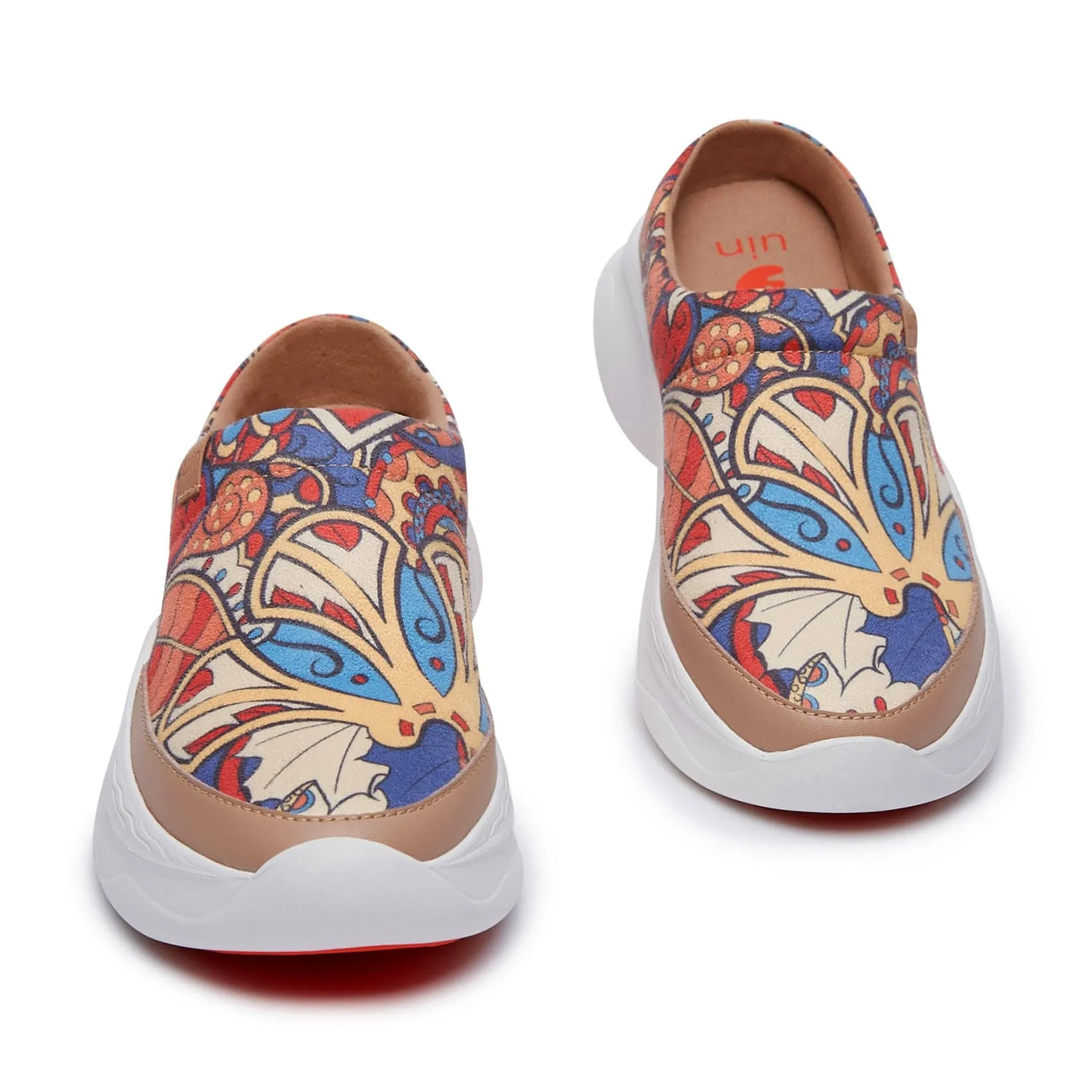 Black Leather Slip On Summer-Alizarin Palma VI Women