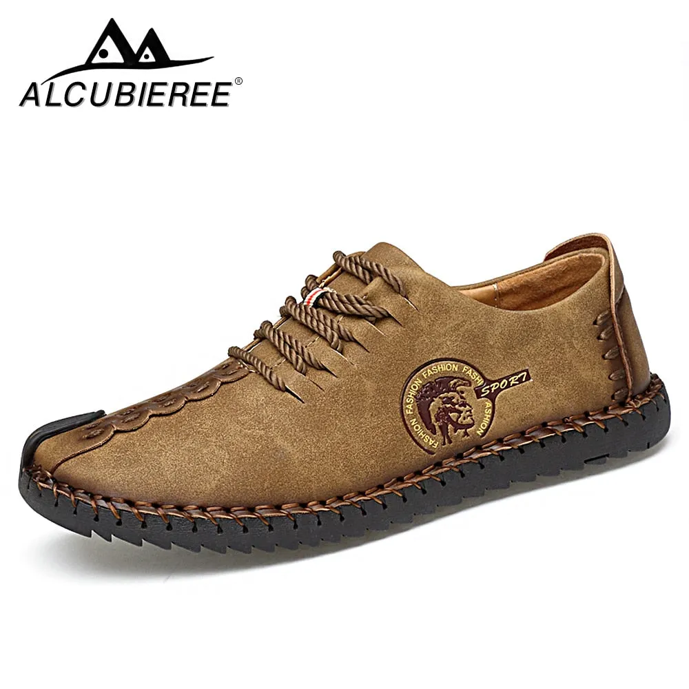 Moisture Wicking Work Boots Summer Casual Lace Up Shoes Men Leather Walking Boat Shoe Loafers Moccasins Flats Shoes Men Luxury Brand Hot Sale Fashion 2018