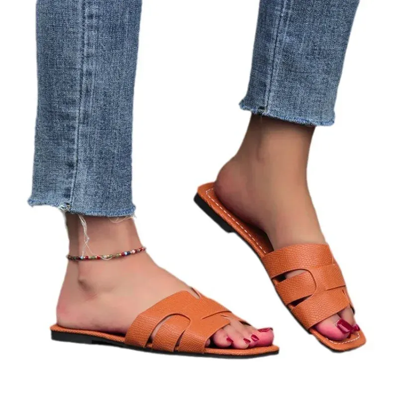 Summer Slippers Women Luxury Outdoor Beach Flip Flops Female Flat Sandals Woman Trend Design Slides Shoes Flip Flops Shoes