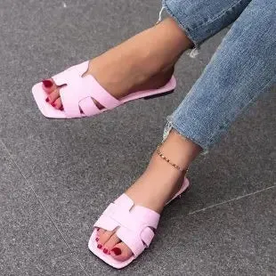 Flip Flops Kohls Summer Slippers Women Luxury Outdoor Beach Flip Flops Female Flat Sandals Woman Trend Design Slides Shoes