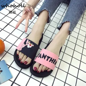 Summer slippers women shoes Badslippers Indoor slippers Flip Flops bathroom winter home slippers shoes woman Zapatillas de mujer Flip Flops Minnie Mouse