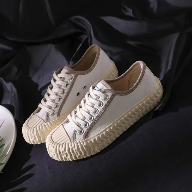 Winner Casual Lace Up Oxfords XiuNingYan As Sapatilhas Das Mulheres Sapatos Casuais Mulher 2019 Moda Primavera Trepadeiras Sapatas de Lona Senhora Apartamentos Senhoras Sapatos Plataforma de Funcionamento